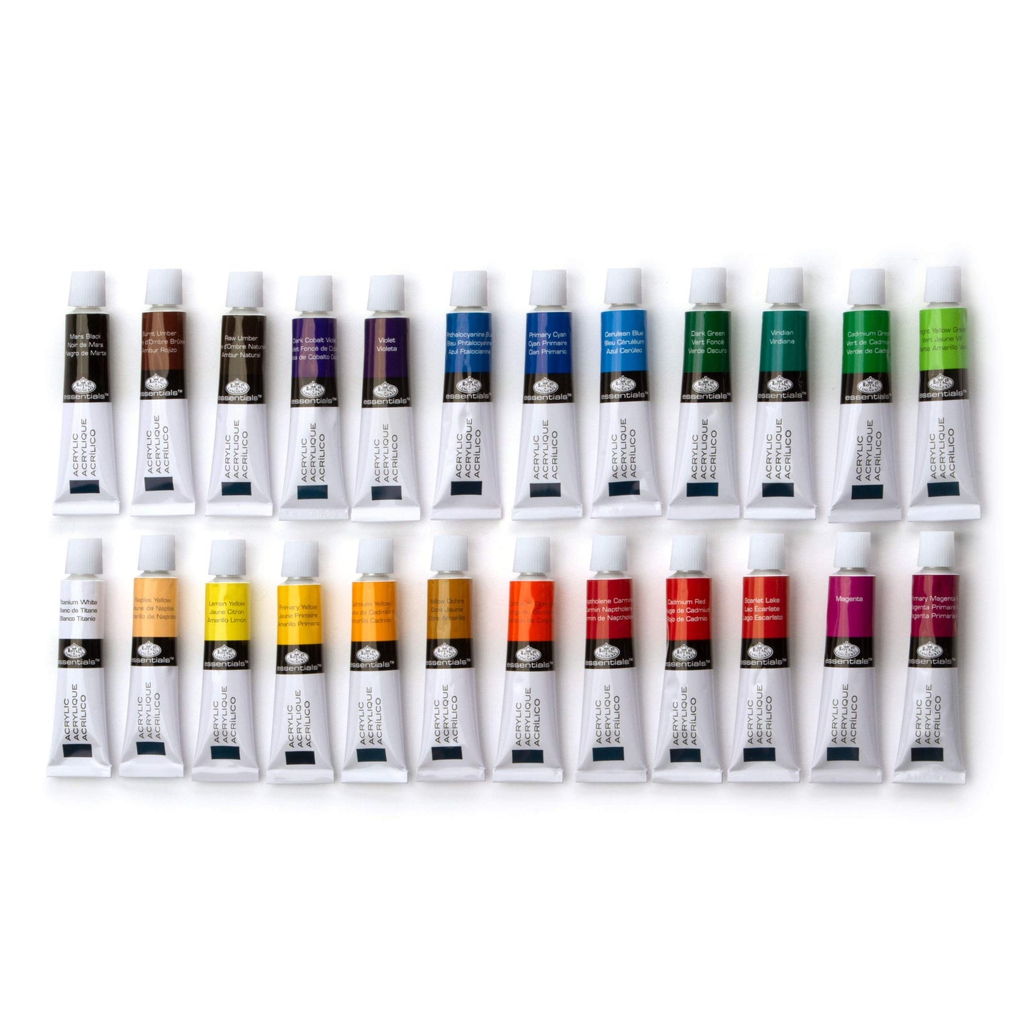 Royal & Langnickel Acrylic Paint Set 24pc, 24 Pieces