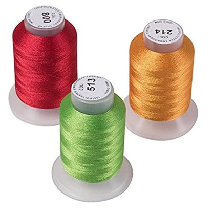 63 Brother Colors Embroidery Machine Thread
