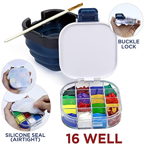 Airtight Paint Saver Storage Palette Box
