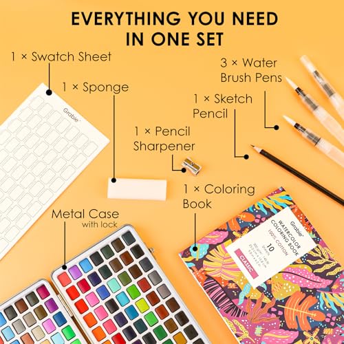 Grabie Watercolor Paint Set