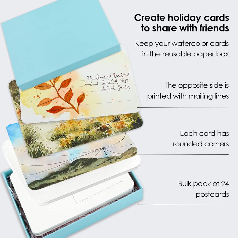 Grabie Watercolor Postcards