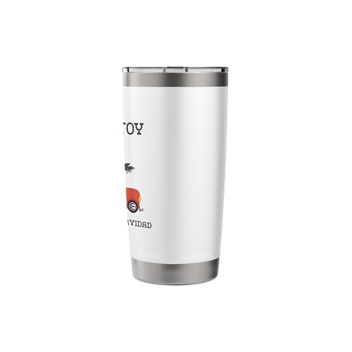 Aqui estoy celebrando la navidad Stainless Steel Insulated Tumbler