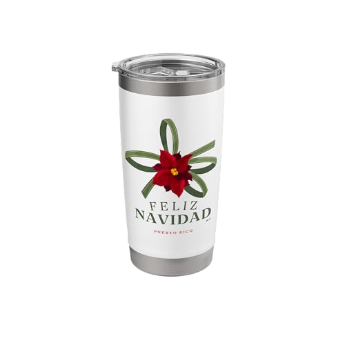 Feliz Navidad Stainless Steel Insulated Tumbler