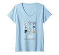 Womens Amo Puerto Rico V-Neck T-Shirt
