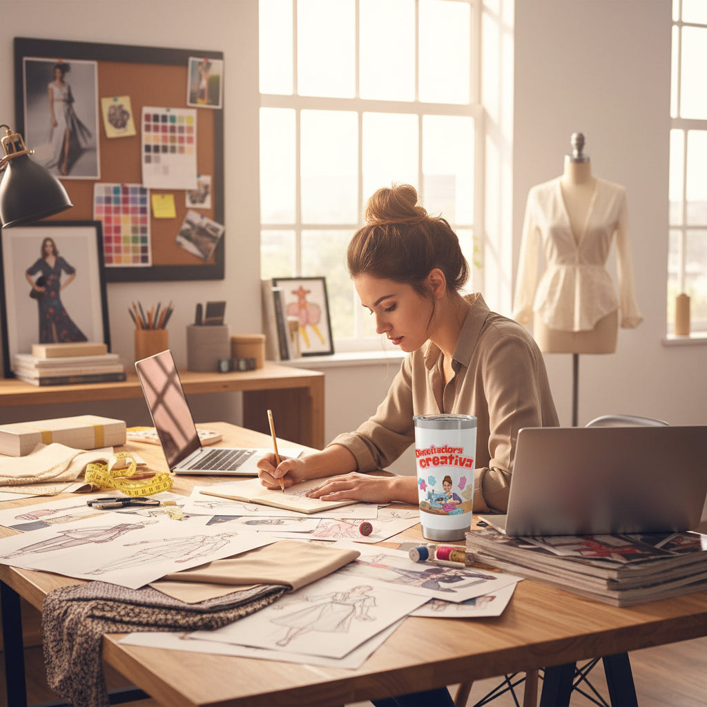 Diseñadora Creativa Stainless Steel Insulated Tumbler