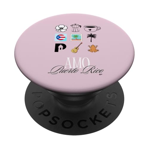 Amo Puerto Rico PopSockets Adhesive PopGrip