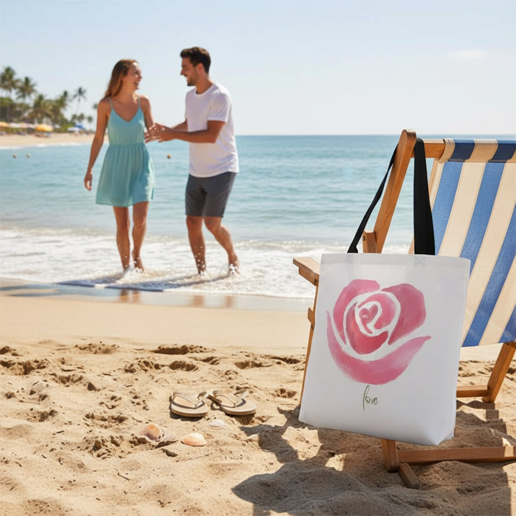 A Rose Tote Bag