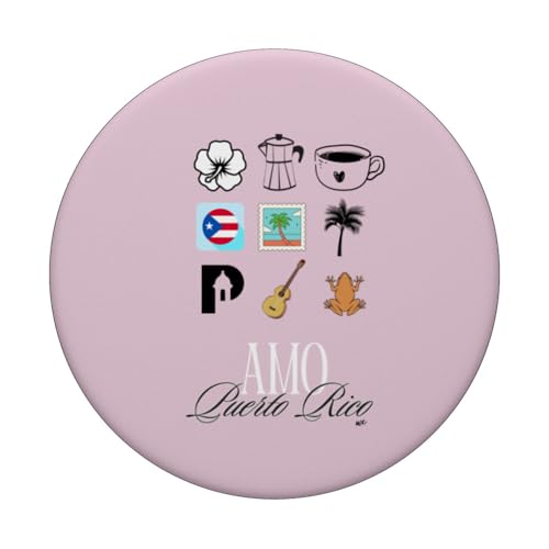 Amo Puerto Rico PopSockets Adhesive PopGrip