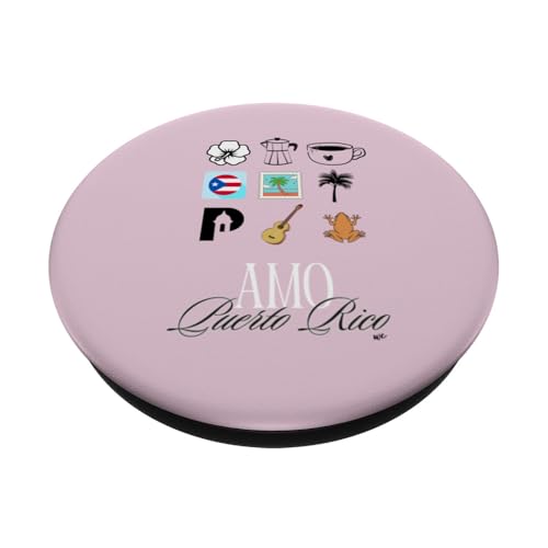 Amo Puerto Rico PopSockets Adhesive PopGrip