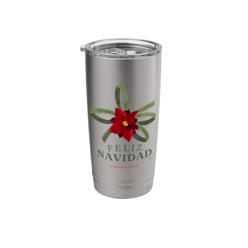 Feliz Navidad Stainless Steel Insulated Tumbler