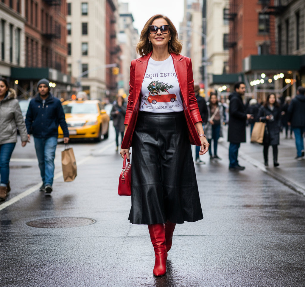 Aqui Estoy celebrando la Navidad T-Shirt