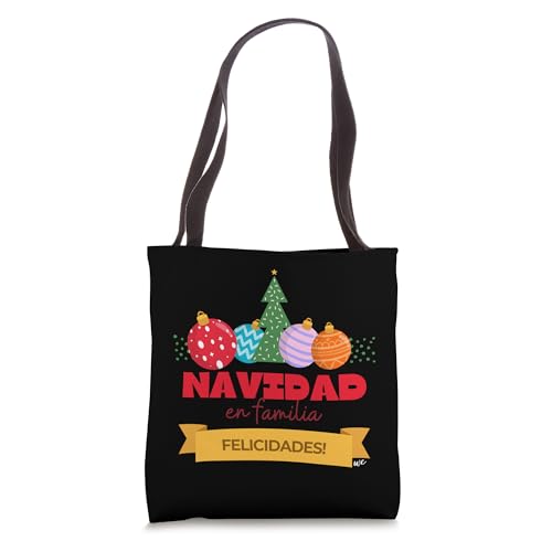 Navidad en familia Tote Bag