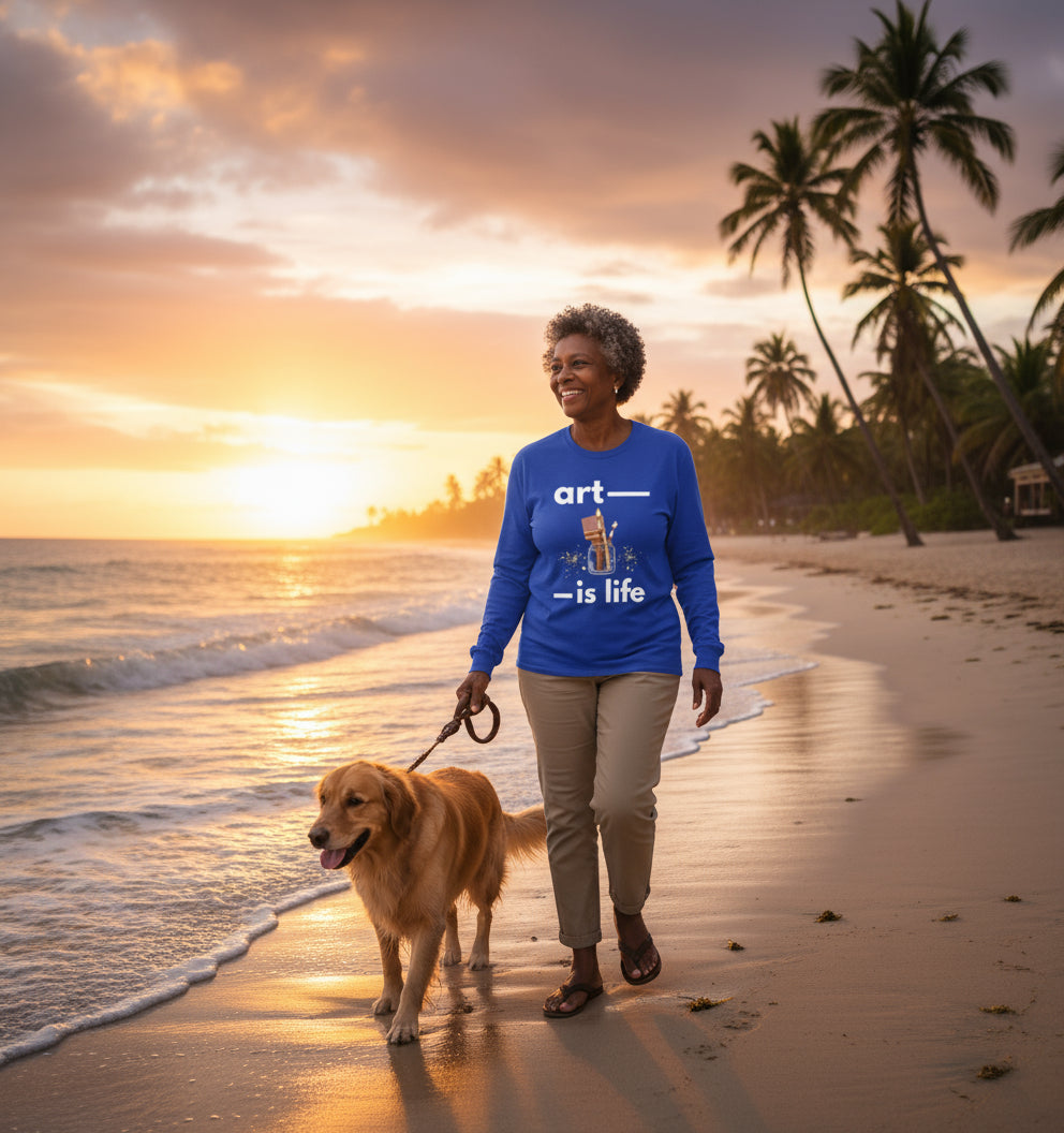 Art is life Long Sleeve T-Shirt