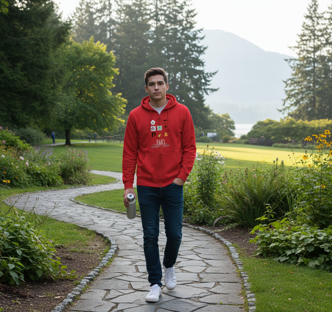 Amo Puerto Rico Zip Hoodie