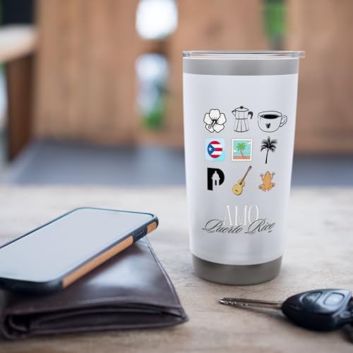 Amo Puerto Rico Stainless Steel Insulated Tumbler