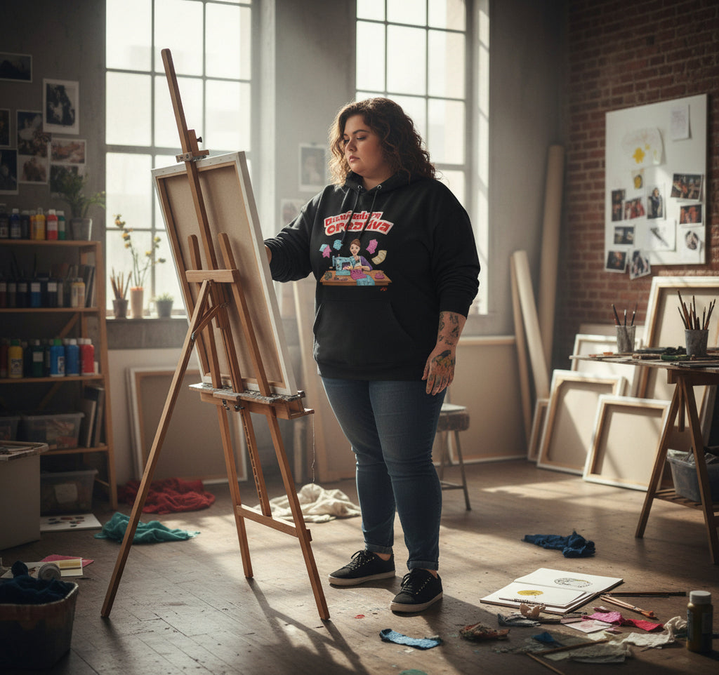 Diseñadora Creativa Pullover Hoodie