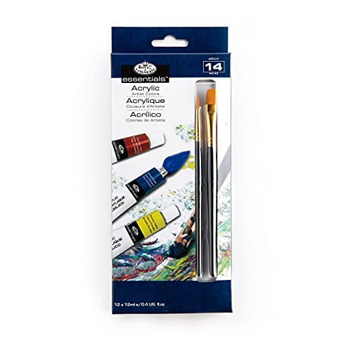 Royal & Langnickel Paint 12PK 12/PKG, 0.4 Fl Oz (Pack of 12), Acrylic Set