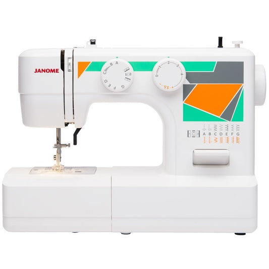 Janome MOD-15 Easy-to-Use Sewing Machine with 15 Stitches