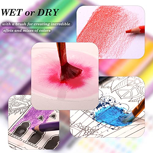 KALOUR Professional Watercolor Pencils, Set of 72 Colors