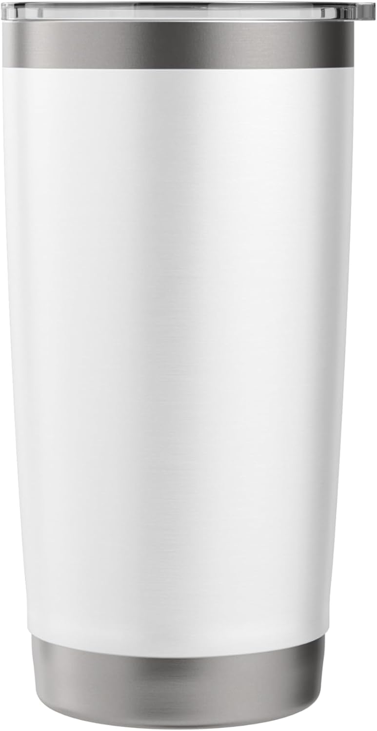 Vaso aislado de acero inoxidable Art Happens