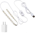 HONEYSEW Kit de tira de luz LED para máquina de coser, 11.75 pulgadas, DC5V, luz de costura USB flexible de 11.8 in con atenuador táctil