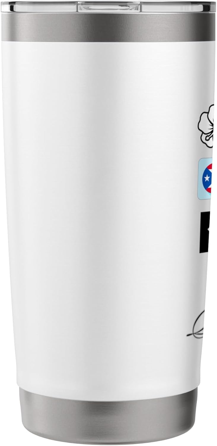 Vaso aislado de acero inoxidable Amo Puerto Rico