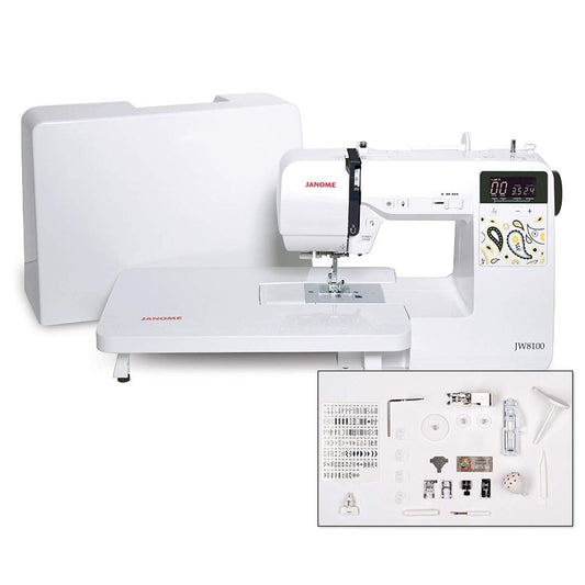 Janome JW8100 Fully-Featured Computerized Sewing Machine