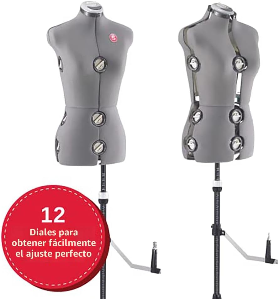 SINGER® Forma del vestido ajustable femenino, Mediano/Grande, Talla 10-18
