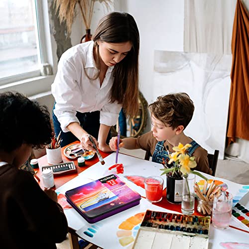 KALOUR Professional Watercolor Pencils, Set of 72 Colors