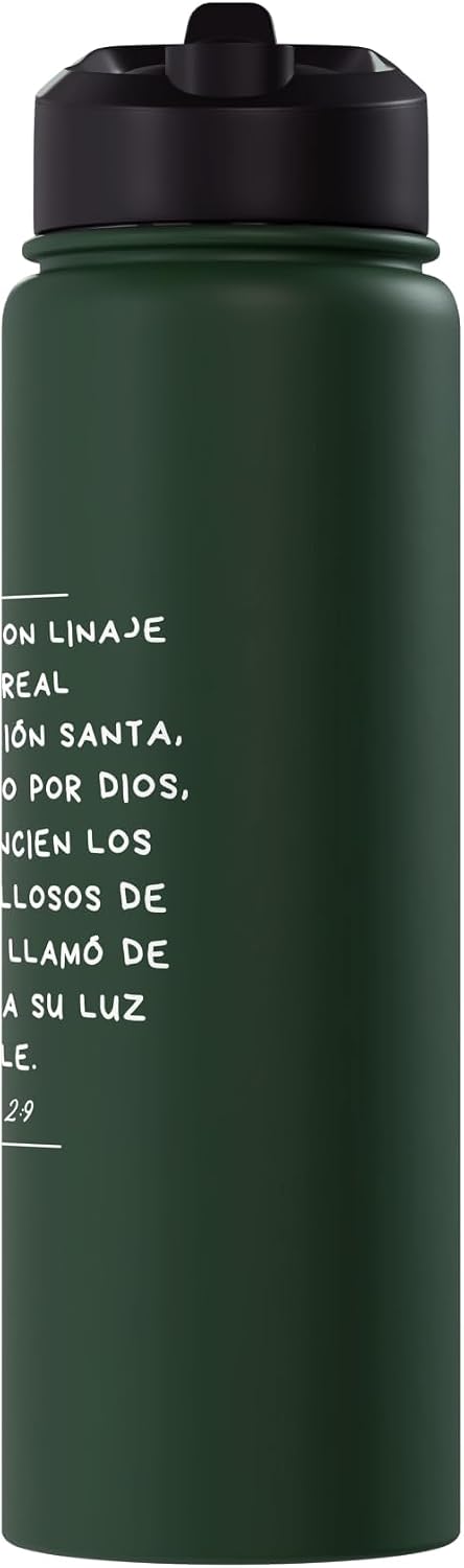 Ustedes son Linaje escogido Stainless Steel Insulated Water Bottle