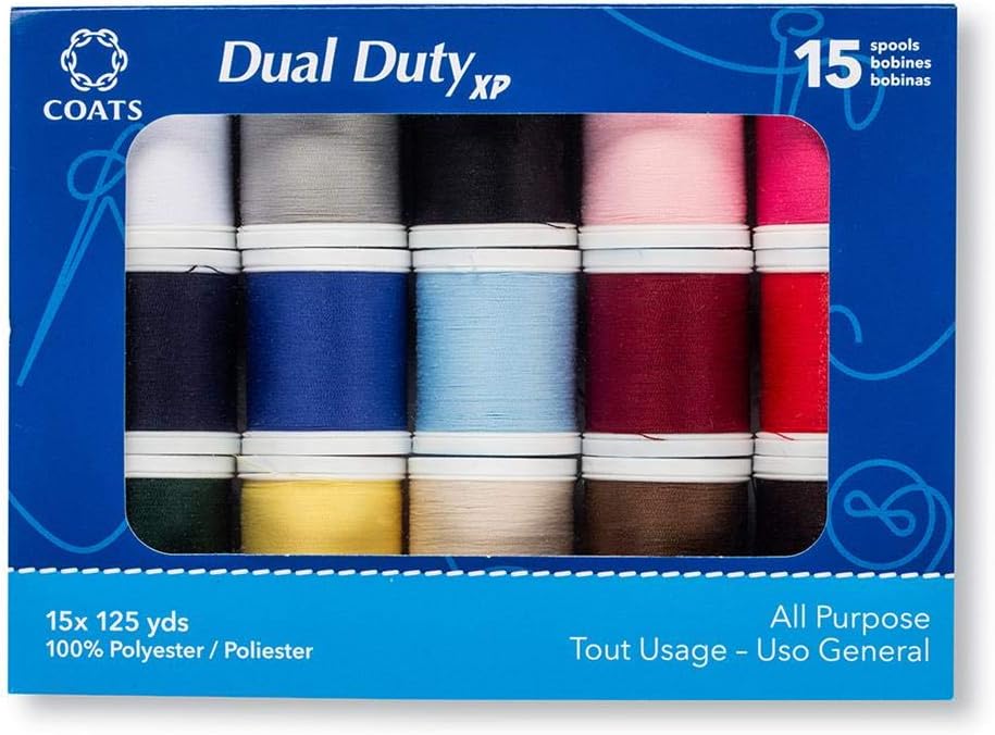 Coats Dual Duty XP Caja de Hilo de Propósito General 15/Paquete