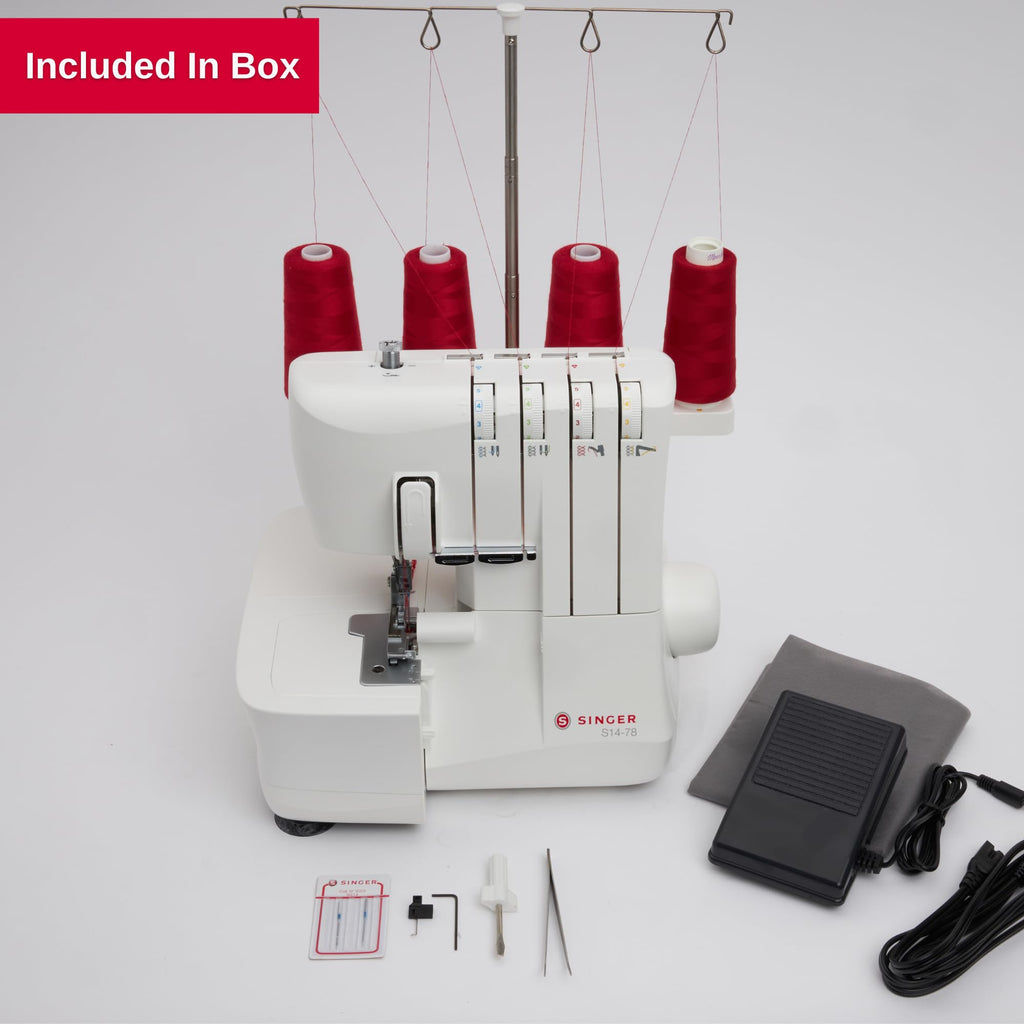 SINGER® S0080 Serger Next Evolution Overlock Machine, 8 puntadas