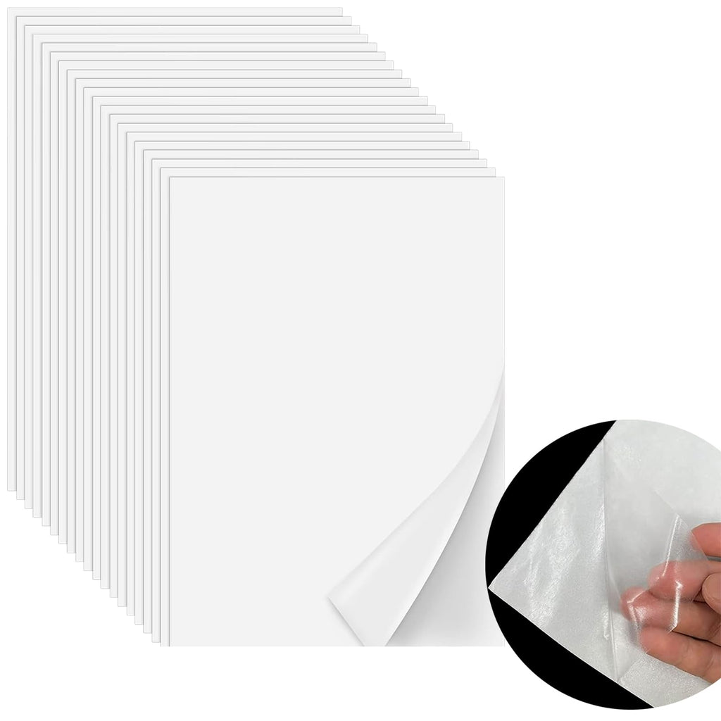 Iron On Adhesive Sheets 20PCS, Heavy Weight