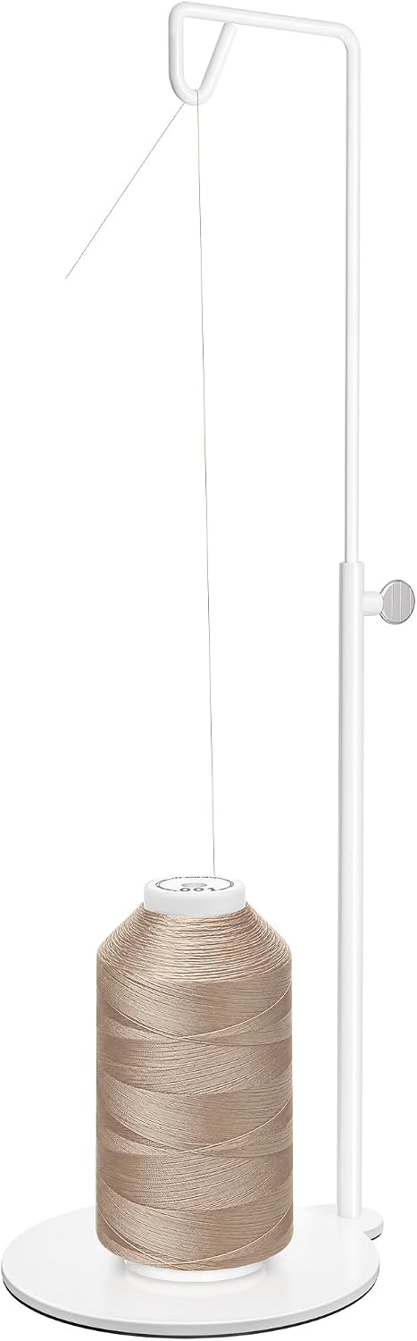 Soporte de hilo de cono ajustable de 11.22 a 18.31 pulgadas para máquina de