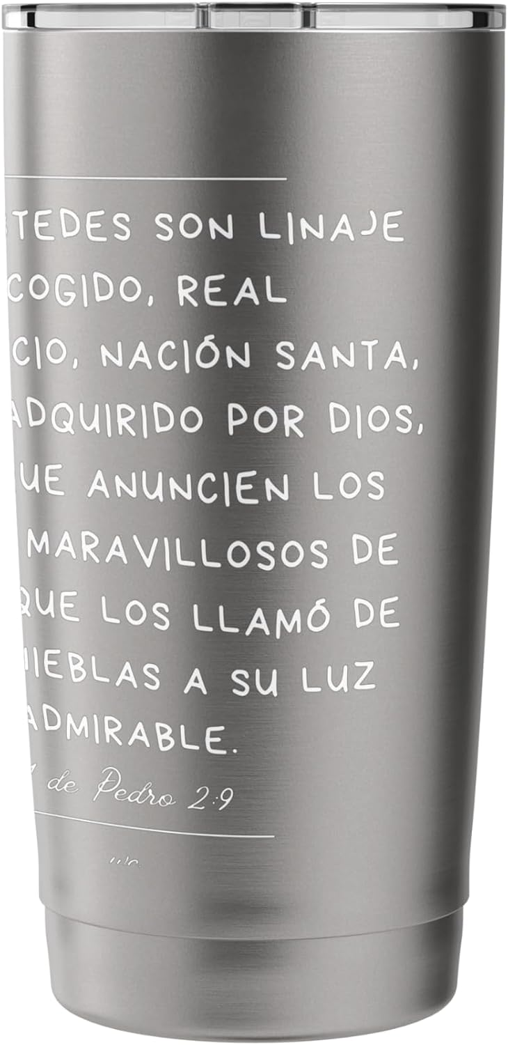 Ustedes son Linaje Escogido - Vaso aislado de acero inoxidable
