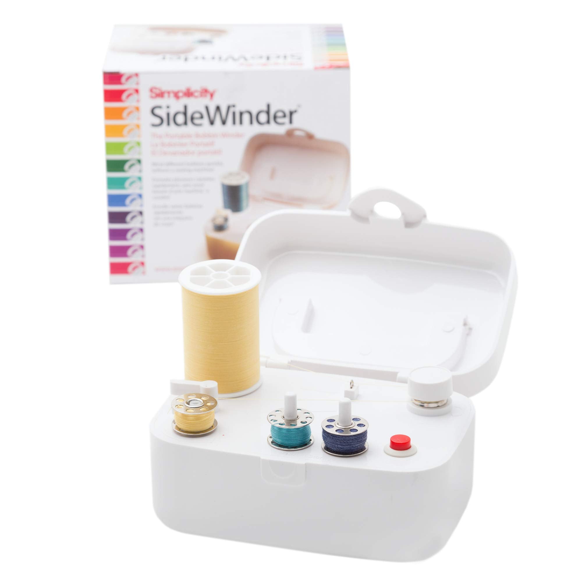 Simplicity 388175A Sidewinder Portable Automatic Bobbin Winder