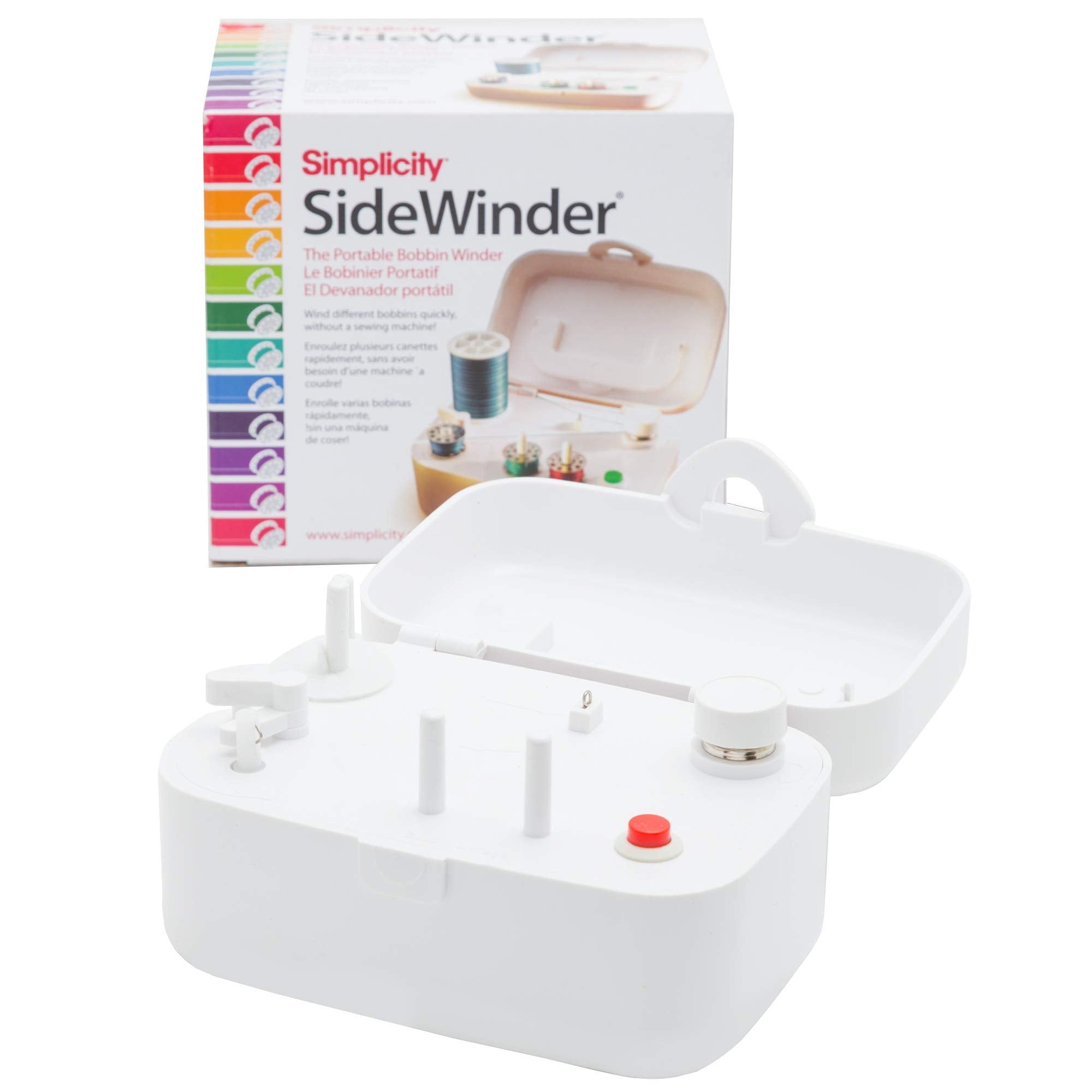 Simplicity 388175A Sidewinder Portable Automatic Bobbin Winder