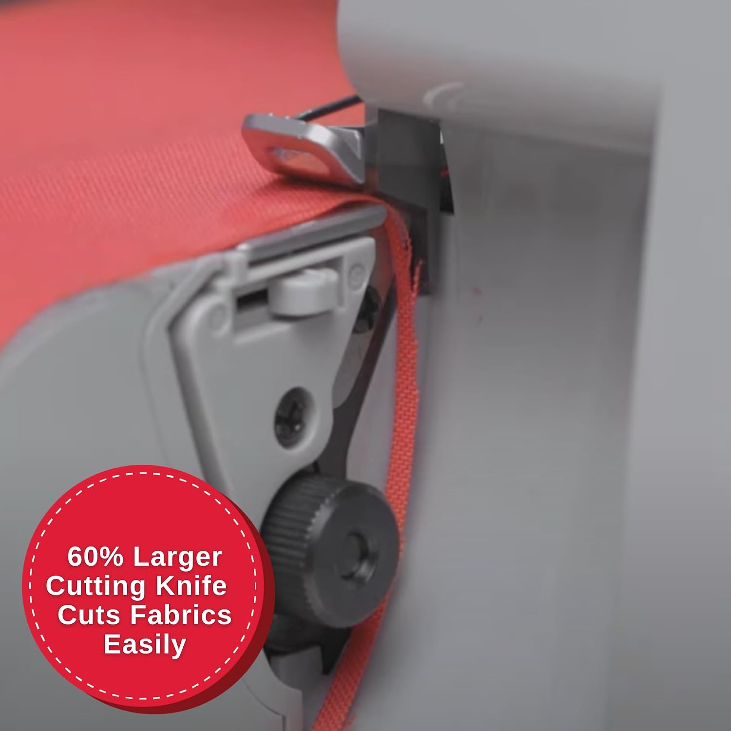 SINGER® Máquina resistente de Overlock de Serger HD0450S, capacidad de 2-3