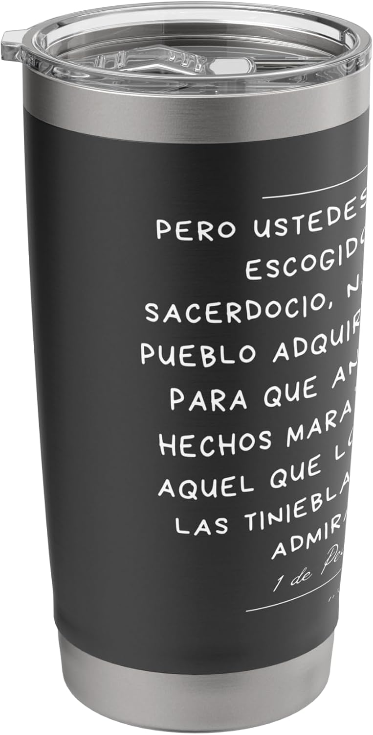 Ustedes son Linaje Escogido - Vaso aislado de acero inoxidable