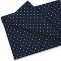 Master FAB -100% Cotton Fabric by The Yard for Sewing DIY Crafting Fashion Design Printed Floral(Navy with Dots)