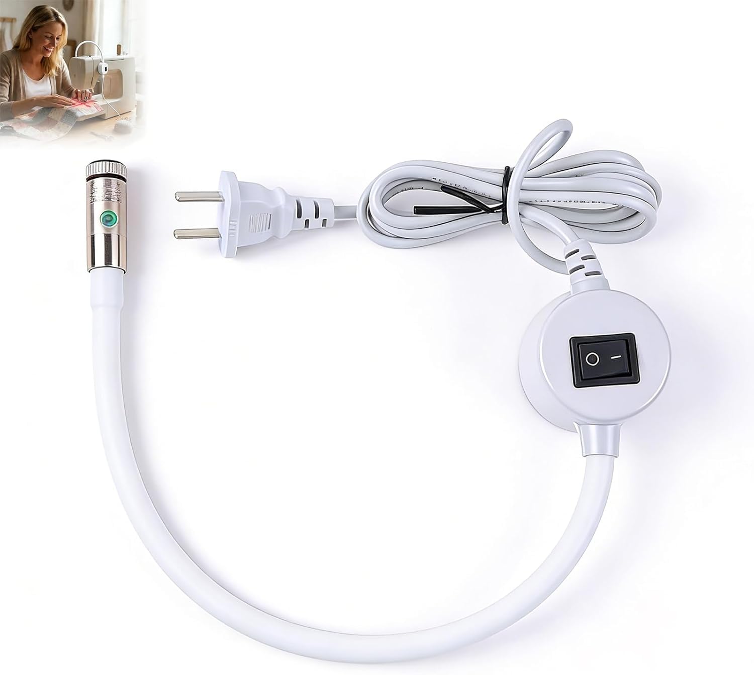 Magnetic Positioning Quilting Light for Sewing Machine