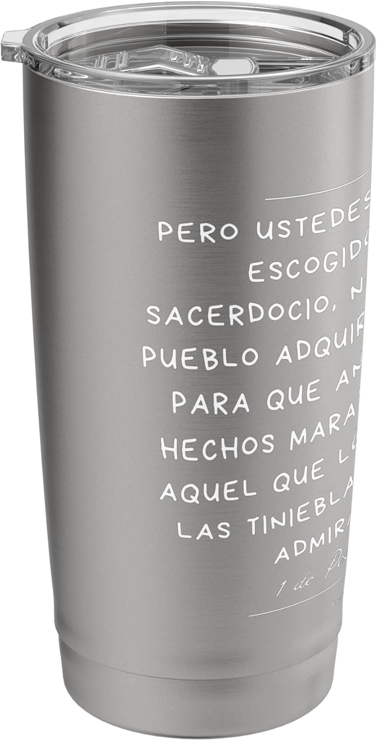 Ustedes son Linaje Escogido - Vaso aislado de acero inoxidable