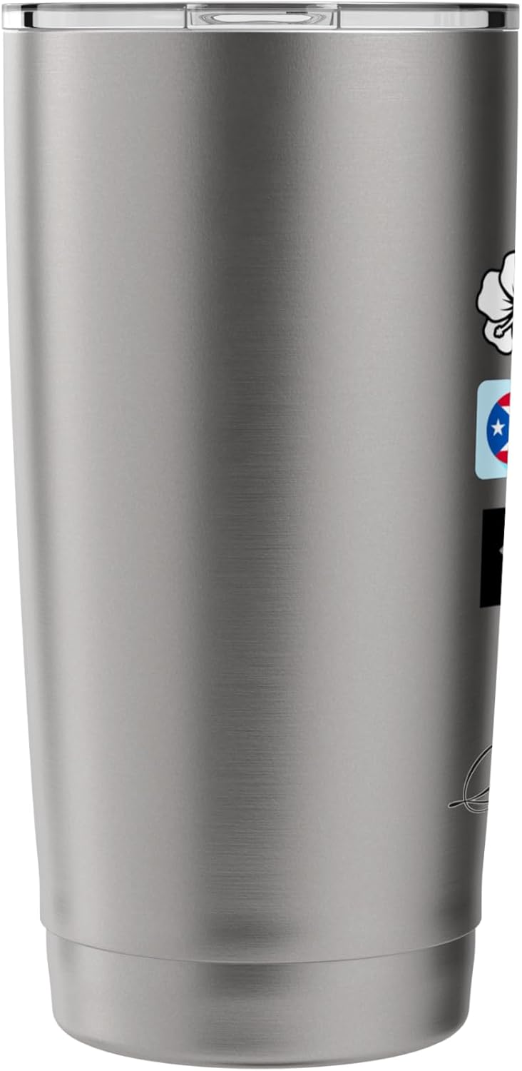 Vaso aislado de acero inoxidable Amo Puerto Rico