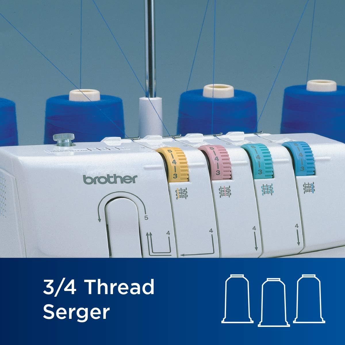 Brother 1034D 3/4 Máquina de coser con alimentación diferencial