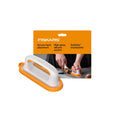 Fiskars Mango de regla pequeño, agarre suave, succión de silicona para un corte seguro, ideal para bloques de acolchado