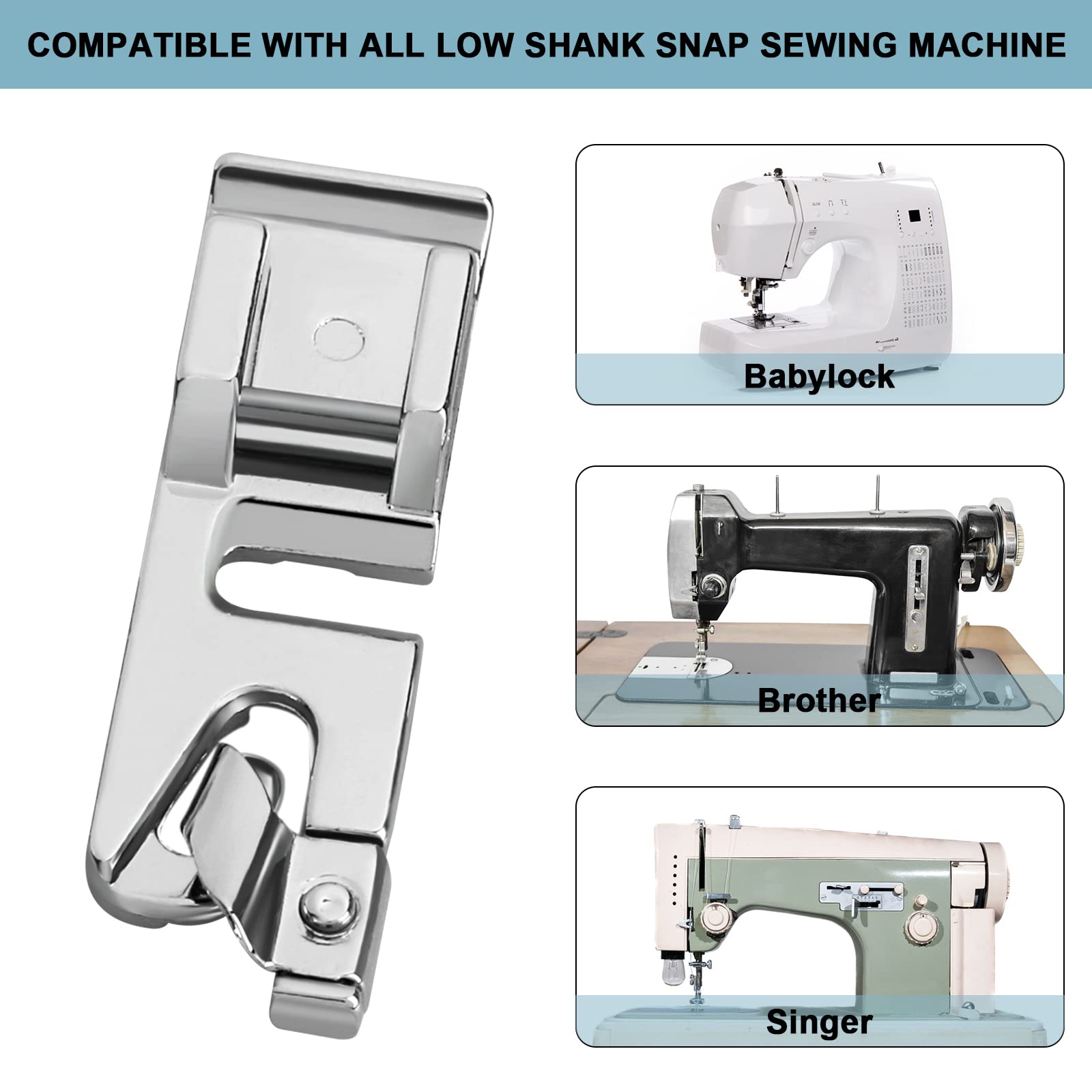 Universal 15 Piece Sewing Machine Presser Walking Feet Kit