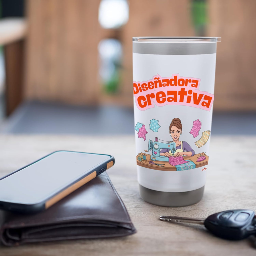 Diseñadora Creativa Stainless Steel Insulated Tumbler