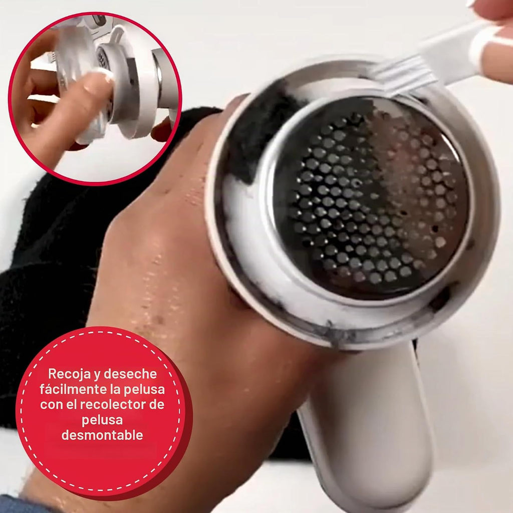 SINGER® Afeitadora de tela compacta y portátil y removedor de pelusa