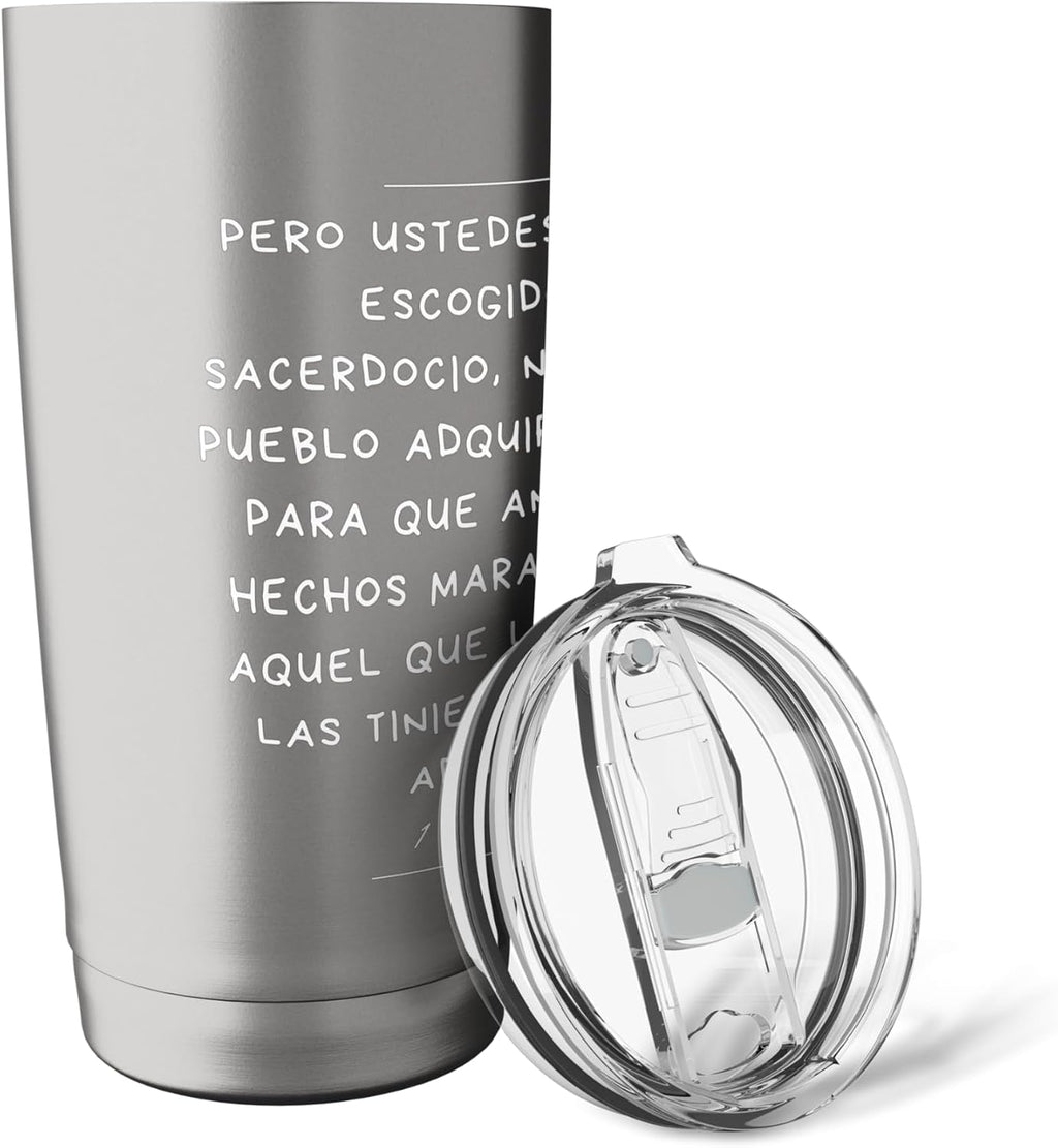 Ustedes son Linaje Escogido - Vaso aislado de acero inoxidable