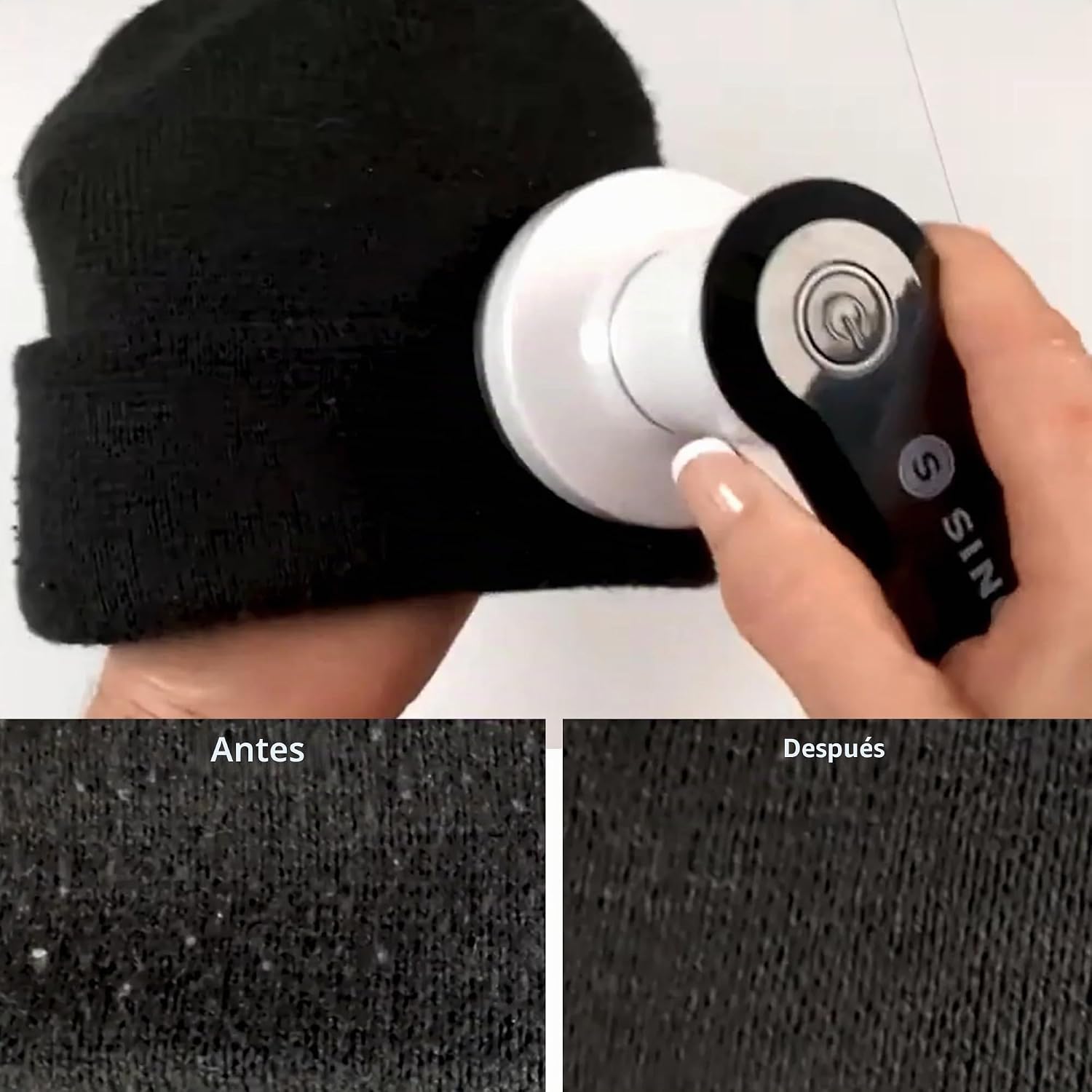 SINGER® Afeitadora de tela compacta y portátil y removedor de pelusa
